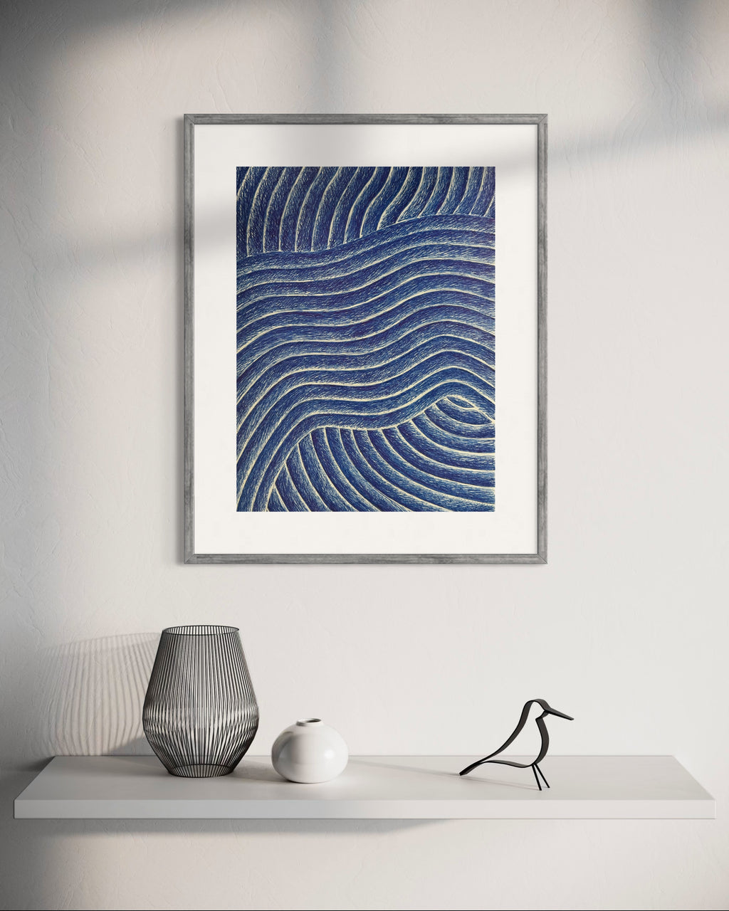 Blue waves — Print