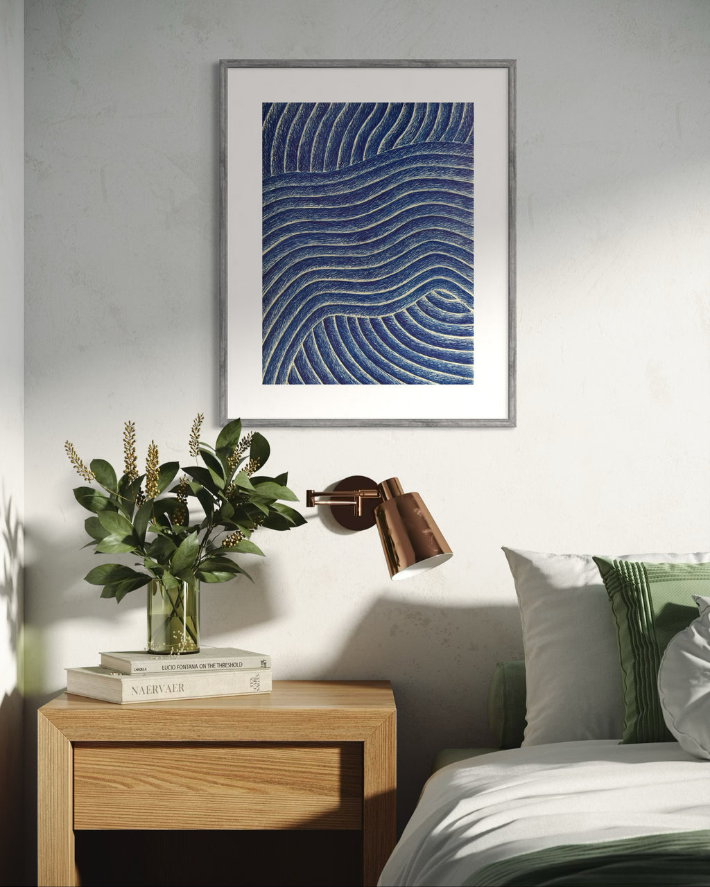 Blue waves — Print