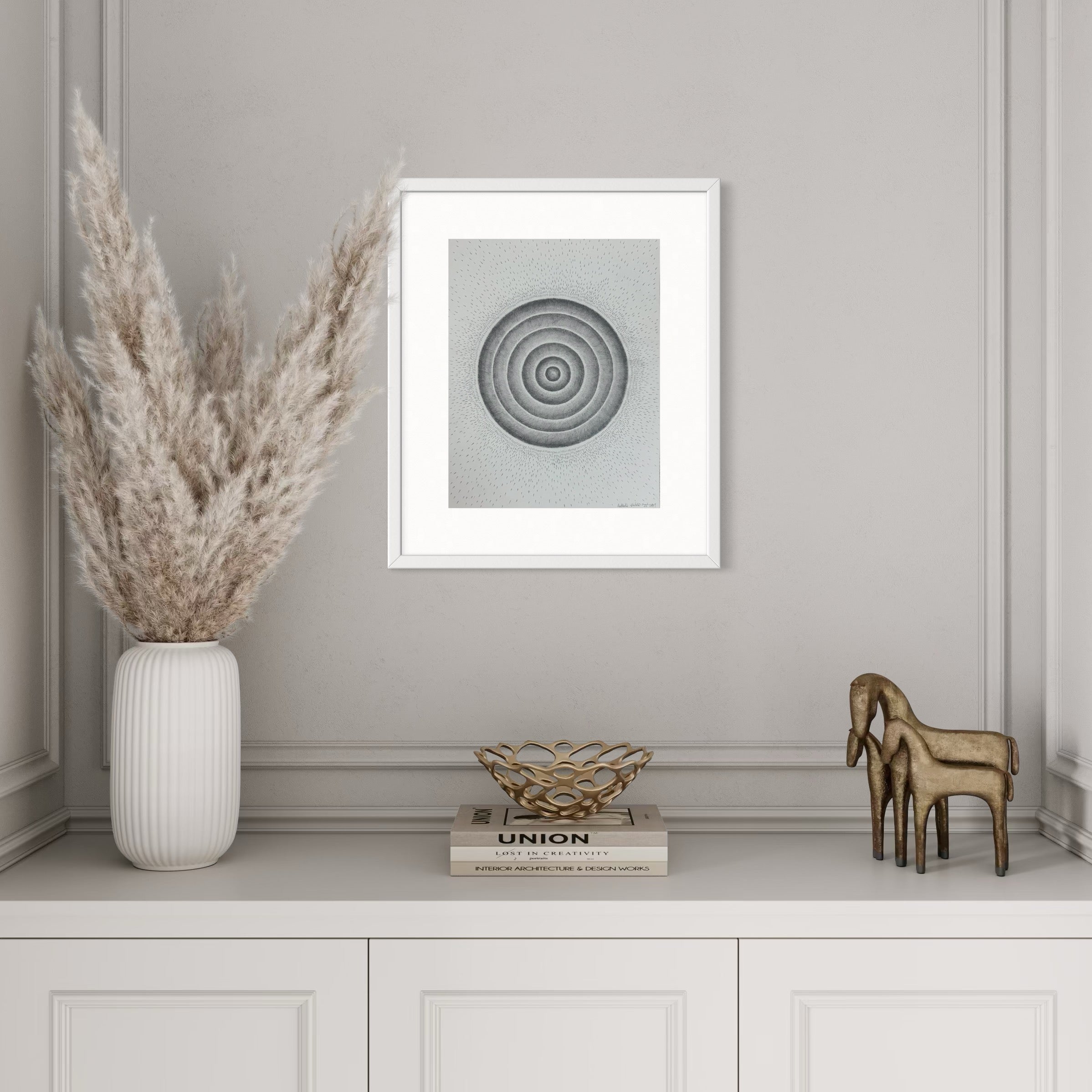 Ripple — framed print