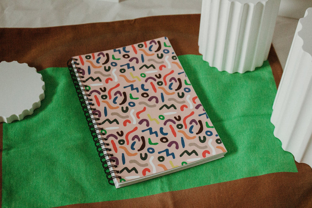 Notebook - Zigouis peach